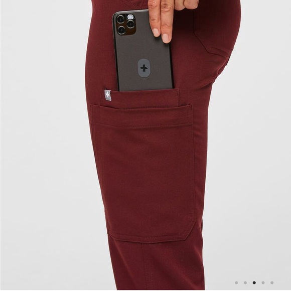 Figs High Waisted Yola Skinny Scrub Pants - Picture 5 of 12